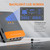 PowMr 100A MPPT Solar Controller, 12V/24V/36V/48V Auto, MPPT Charge Controller 100 Amp w/ LCD Display, Up to 12(Max) Solar Regulator Connections in Parallel, Work with Lead-Acid and Lithium Batteries