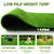 XLX TURF Outdoor Artificial Grass Rug 4FT X 4FT, Green Fake Grass Mat