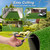 XLX TURF Outdoor Artificial Grass Rug 4FT X 4FT, Green Fake Grass Mat