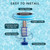 Pool Ionizer Solar Powered,Copper Ionization,Floating Automatic Water Cleaner and Purifier,Up to 45,000 Gal,85% Less Chlorine, Chlorine Free Water,Smart Replacement