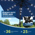 Garvee 9FT Solar Patio Umbrella Outdoor Umbrella with 32 LED Lights