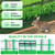 Temporary Fence with Posts,3‘x50‘ Animal Barrier Dog Portable Fencing