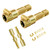 New PTO Extension Adapter with 1-Pack PTO Power Take Off Pin Quick Yoke, Female 1-3/8" & 6 Spline, Male 1-3/8" & 6 Spline,70 HP PTO Shaft Extension Parts,PTO Link Quick Connect for Tractor