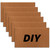 6 Pack Blank DIY Door Mats for Crafting and Painting, 30 x 17 in