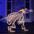 JOYIN Dragon Skeleton Halloween Decoration, 23.6" Roaring Mist-Spraying Dragon with Wings, LED, Posable Joints, Sound Motion Activated Animal Skeleton Animatronic for Haunted House (Battery Operated)
