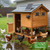 Solar-Powered Chicken Coop Exhaust Fan with Battery & Smart Sensing – 25W Solar Panel, 2 * 4.7" Fans, 3 Modes, IP65 Waterproof | Ideal for Chicken Coop, Dog House, Greenhouse, Outside