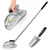 Yaheeda Long Handle Sand Scoop with Shovel for Metal Detecting, Metal Detector at Beach,Heavy Duty Stainless Steel Metal Detecting Tool,Treasure Finds Scoop, Digging Shovel Fast Sifting