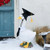 FOREVJHMM Porch Goose Statue Outdoor 20 Inch Large White Porch Goose Sculpture Décor for Home Garden Lawn Yard Patio Entryway Accent,Cute Resin Goose Figurine Gift for Mom Grandma Women