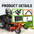 WUTIST Chute Blocker Compatible with Most Zero-Turn Mowers Kubota, Ariens