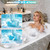 LUBBYGIM Bath Jets for Tub, Portable Bath Spa