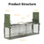 Timaze 40" Large Double-Door Live Animal Traps Cage