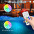 U UZOPI Pool Lights, Upgraded Rechargeable Submersible LED Lights with Remote IP68 Waterproof 16 Colors Hot Tub Underwater Pool Lights for Above Ground Pool, Bath, Party, Vase 4 Pack