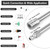135"(11.25') Pressure Washer Extension Wand, 4000 PSI Gutter Roof Cleaner
