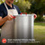 Megamaster Aluminium 30 Qt Turkey Fryer Pot, Strainer Basket and Lid