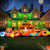 8FT Halloween Inflatable Decorations Outdoor, Halloween Decoration Outdoor Inflatable Pumpkin Combo with LED Blow Up Inflatables for Holiday Garden Yard Lawn Décor