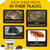 Kaput Combo Bait Mini Blocks, Rodent Bait for Mice & Rats, Warfarin Vole Killer for Indoor/Perimeter Use, Kills Rodents with Consistent Feeding - Ideal for Homes, Farms & Transport Areas (4 lbs)