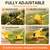 21V Electric Weed Wacker Cordless String Trimmer 2 X 2.0Ah Batteries