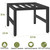 Plant Stand Indoor Outdoor, Heavy Duty Wrought Iron Pedestal Stands 2 Pack