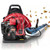 72CC Gas Leaf Blower, 760 CFM 235 MPH 2-Stroke Backpack Blower with Variable Speed, Cruise Control, Low Noise and Anti-Vibration Harness for Commercial Lawn Care, Yard Debris & Leaves, Red