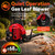 72CC Gas Leaf Blower, 760 CFM 235 MPH 2-Stroke Backpack Blower with Variable Speed, Cruise Control, Low Noise and Anti-Vibration Harness for Commercial Lawn Care, Yard Debris & Leaves, Red
