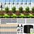 Bonviee 240FT Drip Irrigation System with Adjustable Nozzles