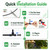 Bonviee 240FT Drip Irrigation System with Adjustable Nozzles