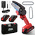Wood Ranger Mini Chainsaw, Electric 4 inch MINI Chainsaw, Cordless Portable Electric Chain Saw for Yard, Home and Garden, Wood Cutting, Tree Trimming (2Battery&3Chain)
