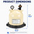 Pool Filter Lid Kit Compatible with Pentair Clean & Clear CC75, CC150 CC200