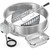 onlyfire Upgrade Stainless Steel Rotisserie Ring Kit Weber 22" Kettle Grill