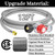 12FT 0-30PSI High Pressure Adjustable Propane Regulator with 0-60PSI Gauge Gas Flow Indicator, Stainless Steel Braided Hose and Gas Grill Regulator, QCC1x3/8 Female Flare Fitting for Gas Tank Cooker