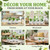 10-Set Indoor Herb Garden Starter Kit, 7 Seeds Growing into Basil, Parsley, Thyme, Mint, Cilantro, Dill, Oregano Including 10 White Pots, Markers, Nutritional Soil, Ideal Christmas Gifts for Women