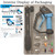 GDHXW Adjustable High Power Pressure Washer Gun with Swivel,with 2 Extension Wand 5 Nozzle10 O-Rings Thread Adapter 5000 PSI For Pressure Washer