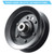 Saiyugty 3 Pack 106-2175 132-9420 Idler Pulley Compatible for Toro Exmark Part 32" 38" 42" 50" 54" Lawn Tractor Deck Quest E-Series S-Series Timecutter, Black