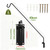 MIXXIDEA 2 Packs Heavy Duty Extended Reach Wall Mounted Deck Hook Wall Pole, Wall Bracket Direction and Length Adjustable Plant Bracket for Bird Feeders, Planters, Suet Baskets, Lanterns, Wind Chimes