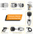 Twinkle Star Pressure Washer Adapter Set, Stainless Steel, 8 Sets