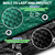 18 ft Round Winter Pool Cover for Above Ground Pools, Green, Resistance