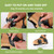 Lawn Aerator Shoes for Grass, 2.1" Heavy Duty Spikes, Pre-Assembled Straps