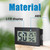Kanayu 24 Pack Mini Humidity Meter Thermometer Indoor Humidity Monitor Bulk
