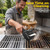 Electric Grill Brush, Cordless Rechargeable Grill Cleaner, BBQ Grill Brush