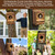 AnNowshua Ling 2PCS Owl Houses for Outdoors, 16.1x11.8x9.5-inch Large Carbonized Owl Nesting Boxes for Outside, Waterproof & Ventilated Design， Designed Specifically for Owls and Wildlife Nesting