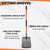 VNIMTI Sifting Shovel for Rock, Heavy Duty Sifting Shovel with Fiberglass Handle, 58-Inch Sifter Shovel for Muck, Soil, Gravel, Manure, Chicken Coop, Sand and Garden