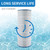 AmiBron C1200 Pool Filter Cartridge, Replaces CX1200RE, PA120, 1 Pack