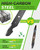 Chway 532187256 54 Inch Lawn Mower Mulching Blades, 5 Point Star, 3 Pack