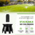 12-Pack 1.5" Pop-Up Sprinkler Riser Extension, No-Dig Stackable