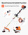 VEVOR Gas Hedge Trimmer 2 Cycle 63 cc 5-in-1 Gas Power Handheld Cutter