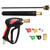 TOOLCY Pressure Washer Gun with Adjustable Extension Wand 3/8" & M22-14