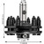 VEVOR Slip Clutch, 1 3/8" PTO Slip Clutch, Smooth Round Ends PTO Friction Clutch, Carburized Steel Tractor Slip Clutch, Adjustable Rotary Cutter Slip Clutch, Black Brush Hog Slip Clutch for PTO Shaft