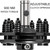VEVOR Slip Clutch, 1 3/8" PTO Slip Clutch, Smooth Round Ends PTO Friction Clutch, Carburized Steel Tractor Slip Clutch, Adjustable Rotary Cutter Slip Clutch, Black Brush Hog Slip Clutch for PTO Shaft