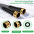 MEACKLE Garden Hose 100 FT, Non-Expanding Water Hose, Kink-Free