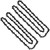 Opuladuo 18 Inch Chainsaw Chain for DEWALT DCCS672 / DCCS672X1 / DCCS672B 60V Chainsaw, 18" Replacement Chain for DEWALT DCCS600 Chainsaw